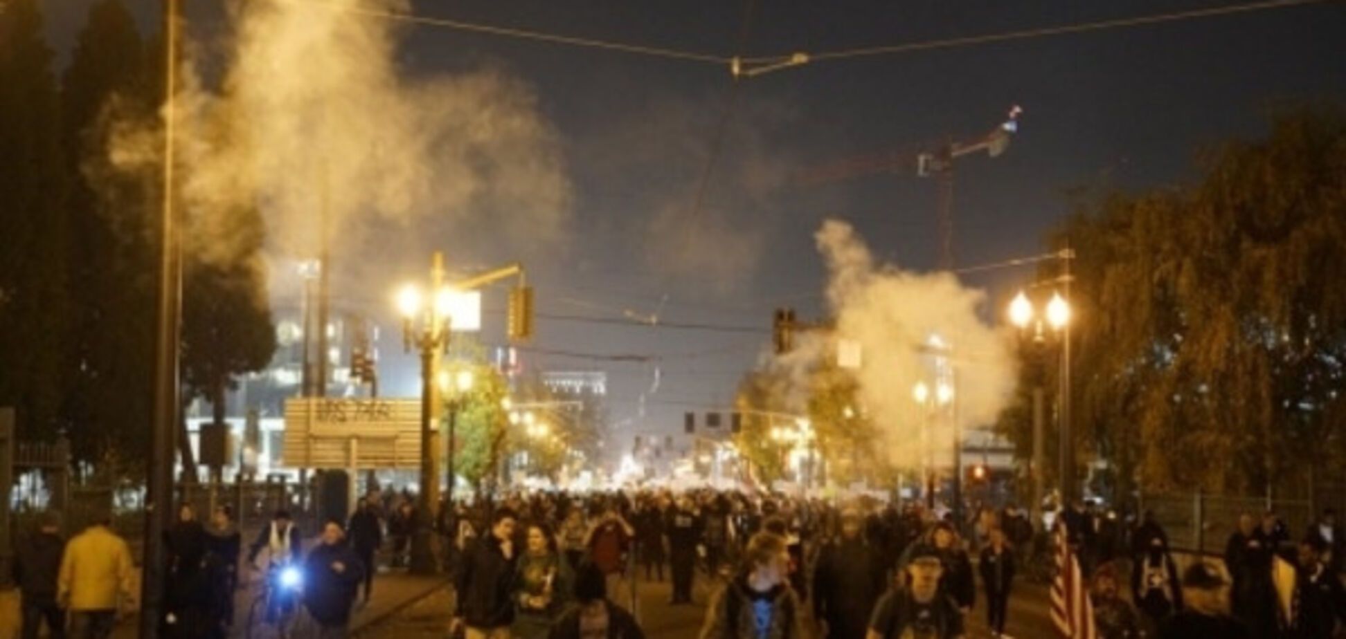 Протесты в США