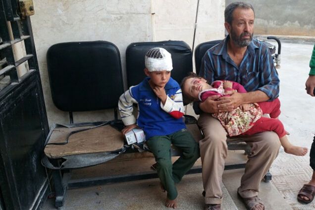 Жители Алеппо