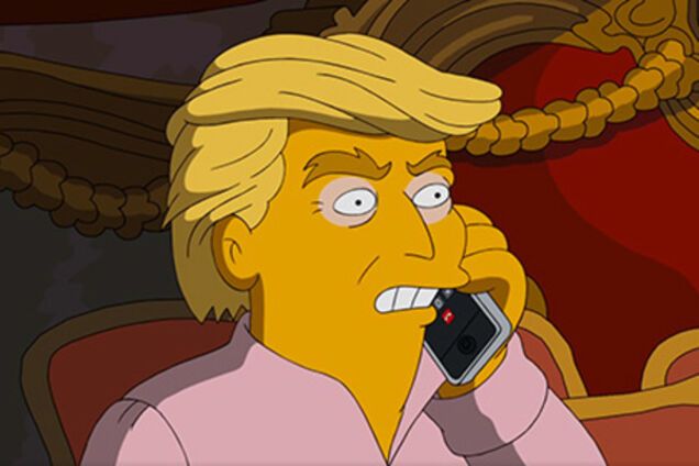 Дональд Трамп в \'Симпсонах\'