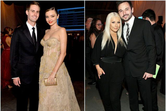 Миранда Керр и Єван Шпигель, Кристина Агилера и Мэттью Ратлер