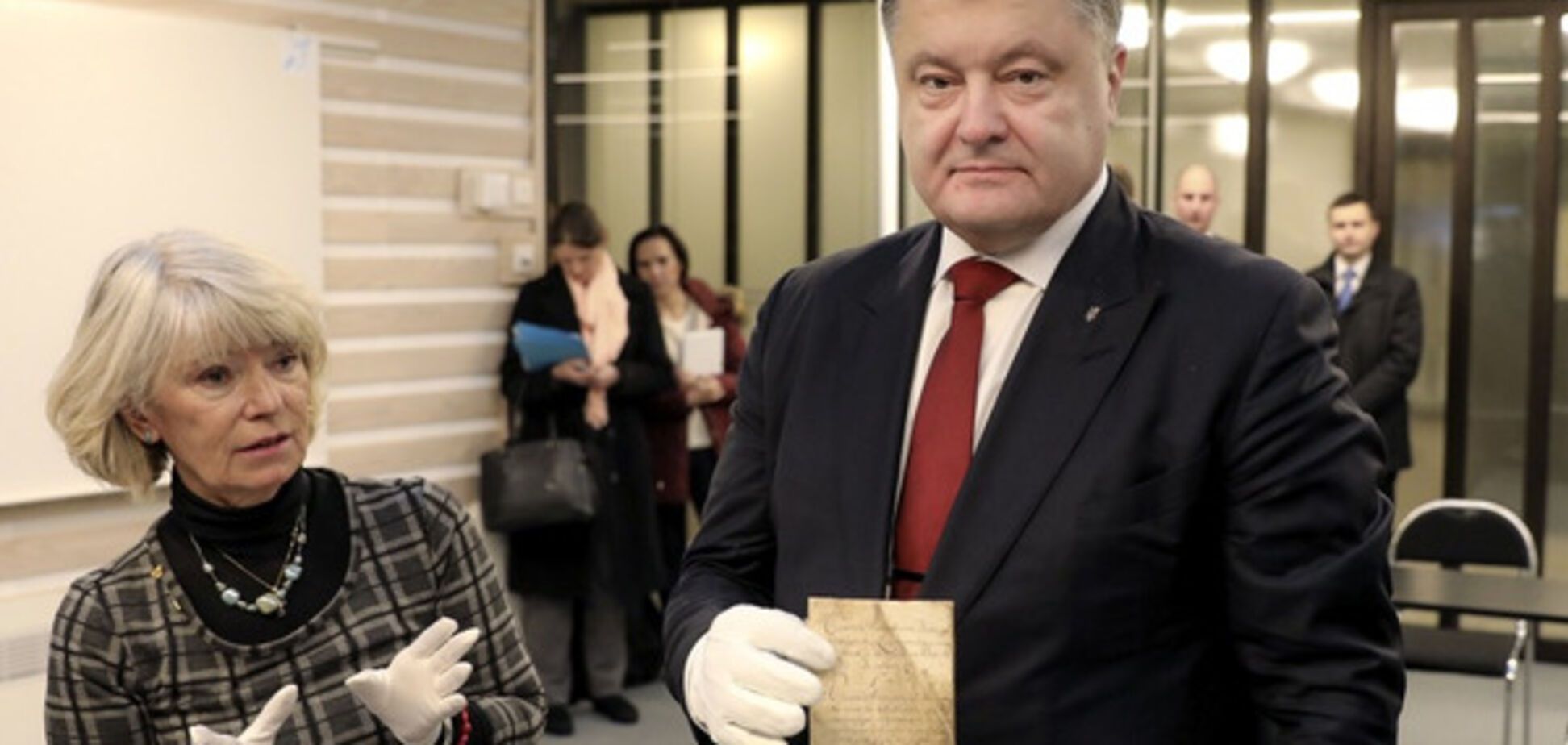 Порошенко в Швеции