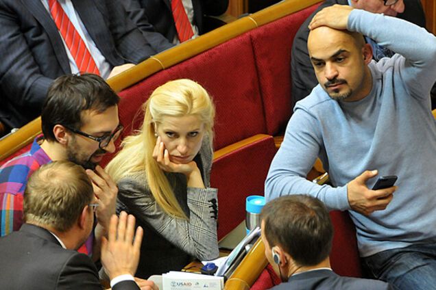 Светлана Залищук и Мустафа Найем