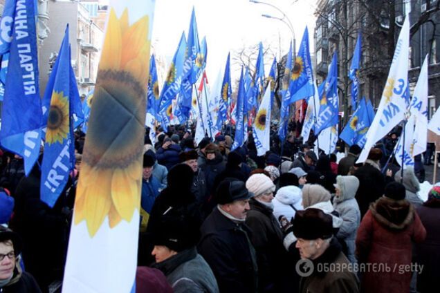 акции протеста в Киеве