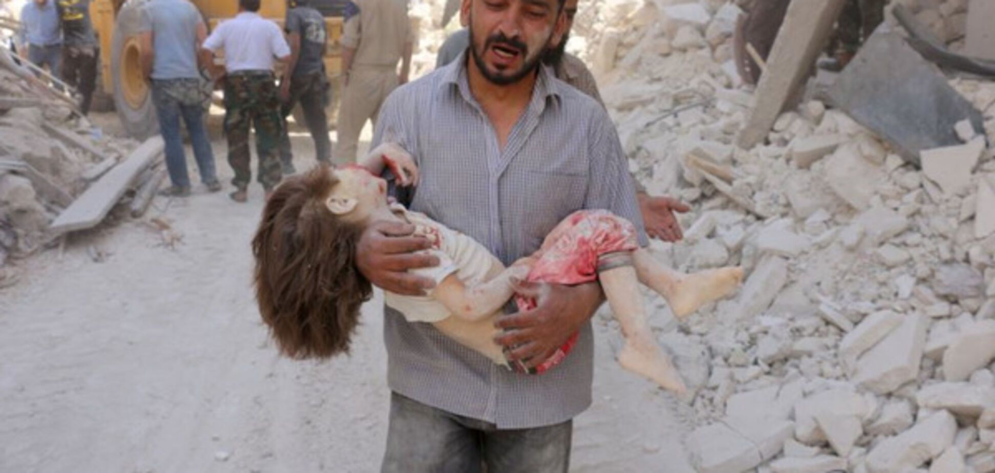 Алеппо бомбардировка Сирия жертвы