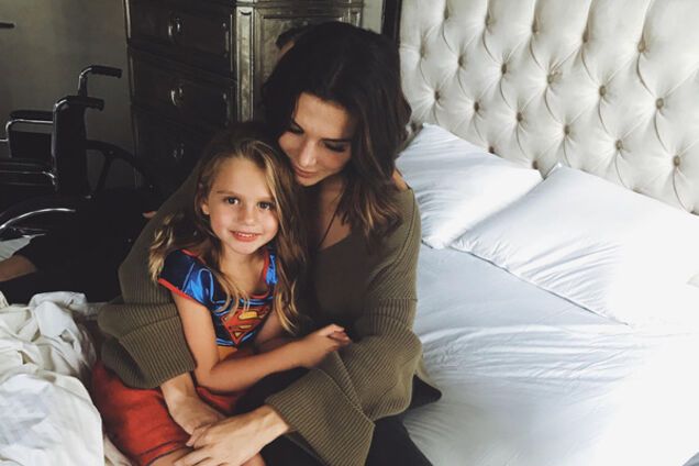 Анна Седокова с дочкой Моникой