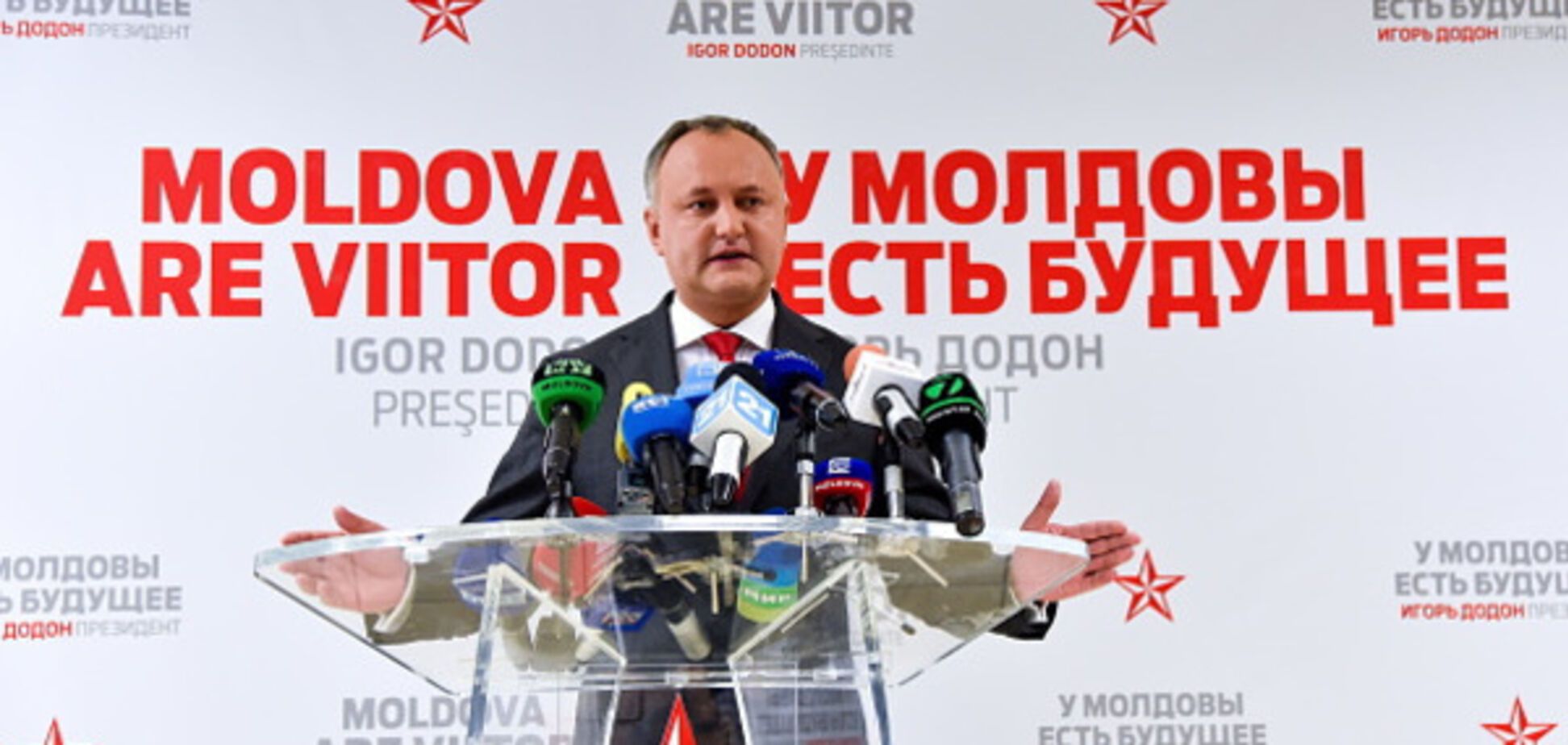 Будущий президент Молдовы Игорь Додон