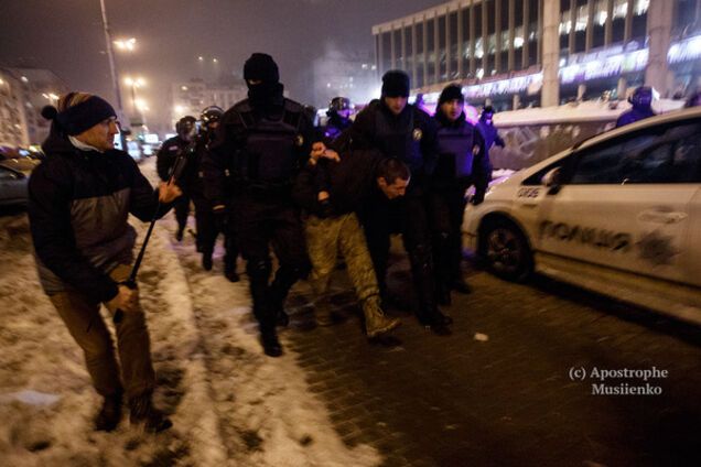 Потасовки в Киеве