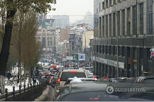 пробки Киев