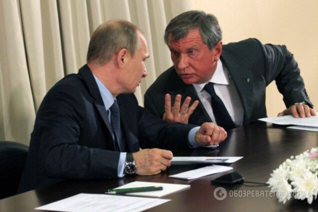 Владимир Путин, Игорь Сечин