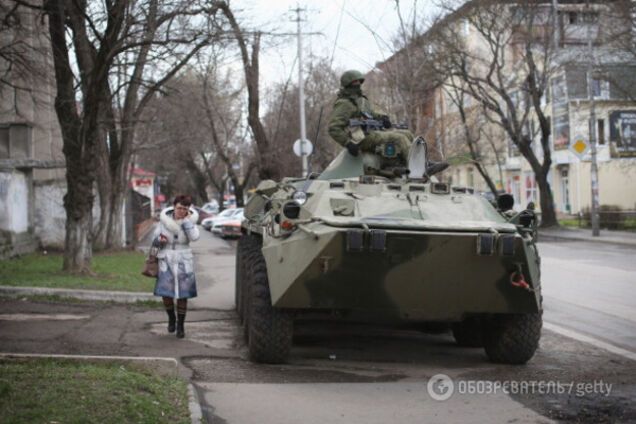 Россия готовится провести 'АТО' в оккупированном Крыму