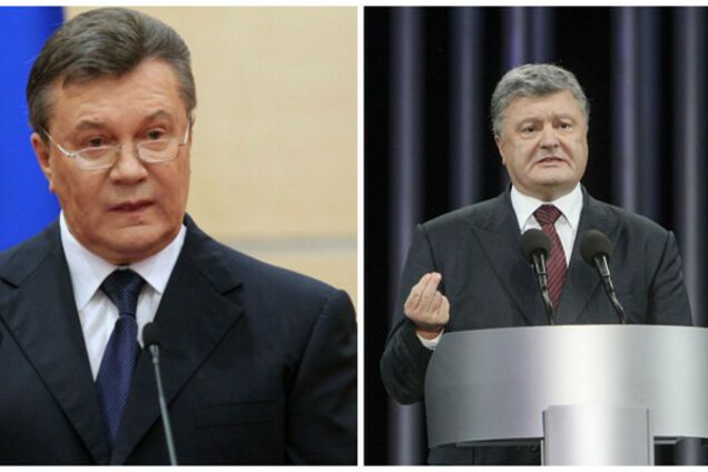 Янукович и Порошенко