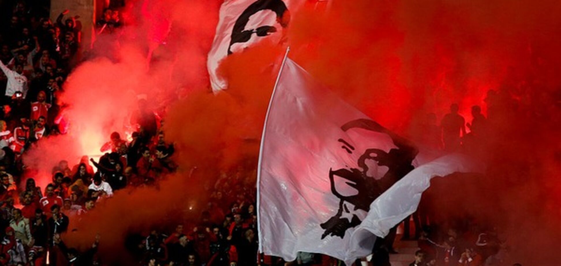 Бенфика – Динамо драка фанатов