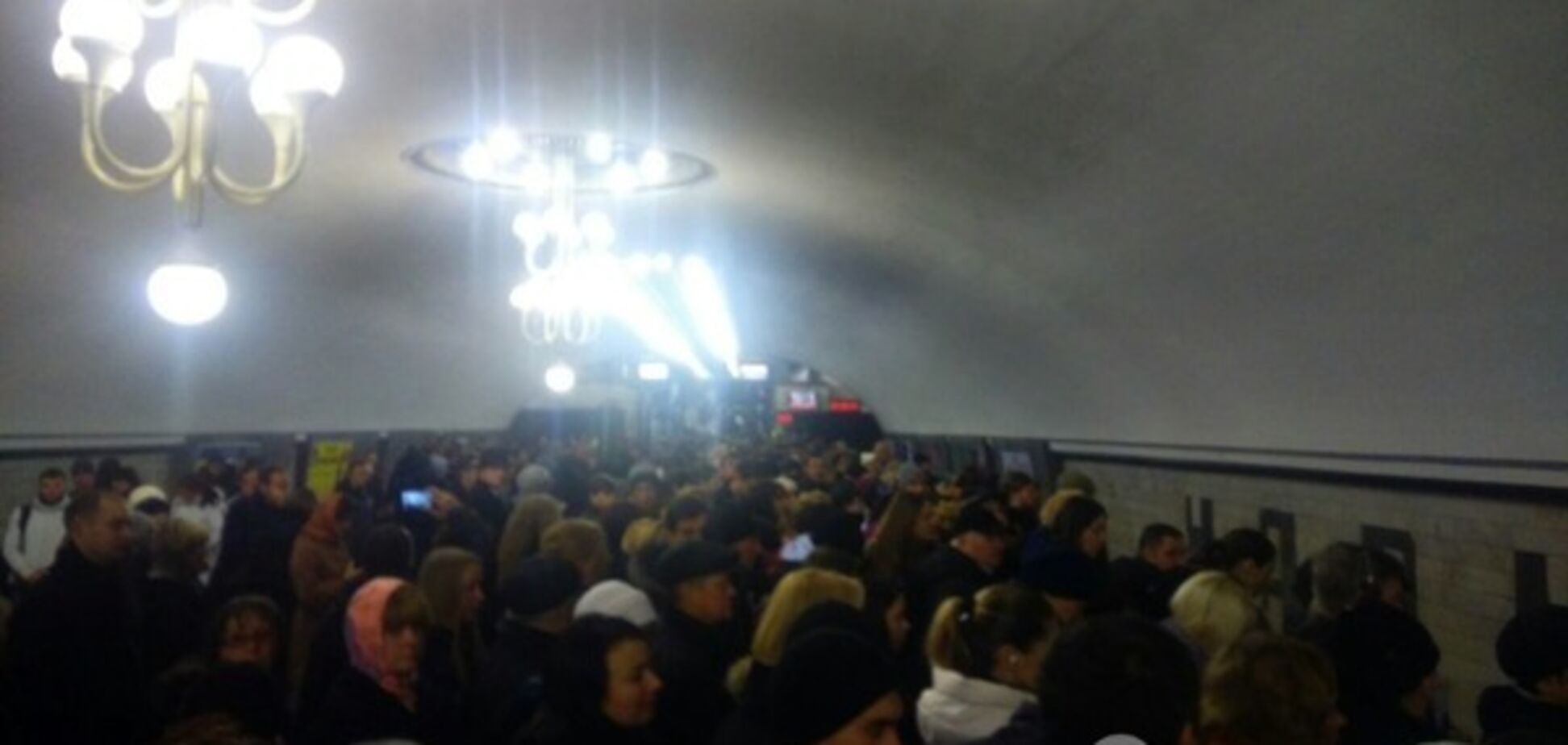 ЧП в киевском метро