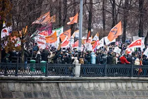 Протесты в России