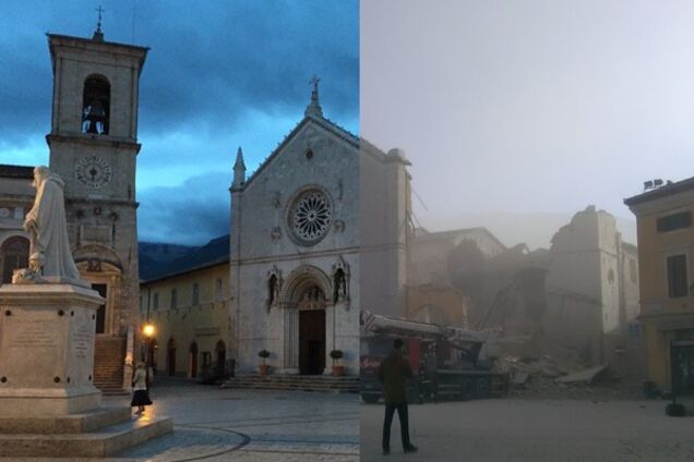 Землетрясение в Италии