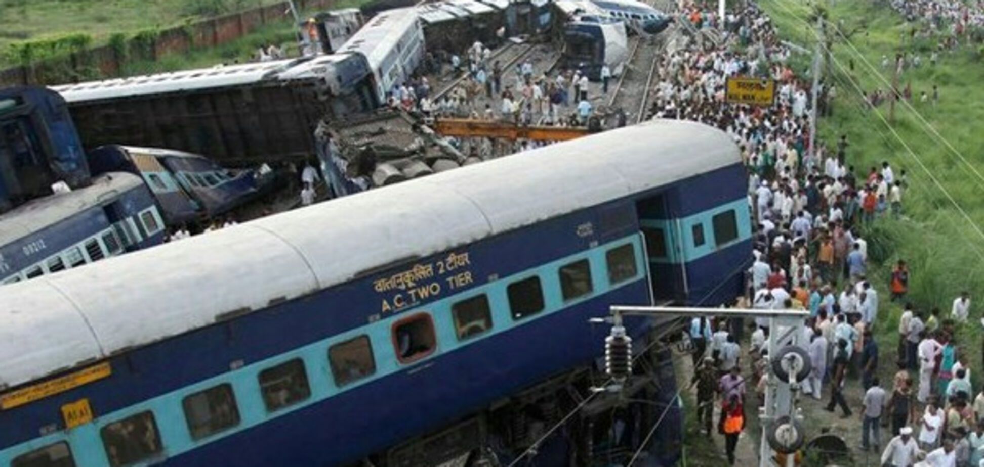Аварія поїзда в Індії