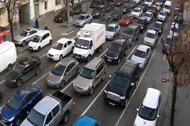 Пробки в Киеве