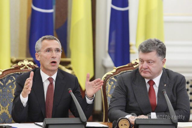 Столтенберг и Порошенко