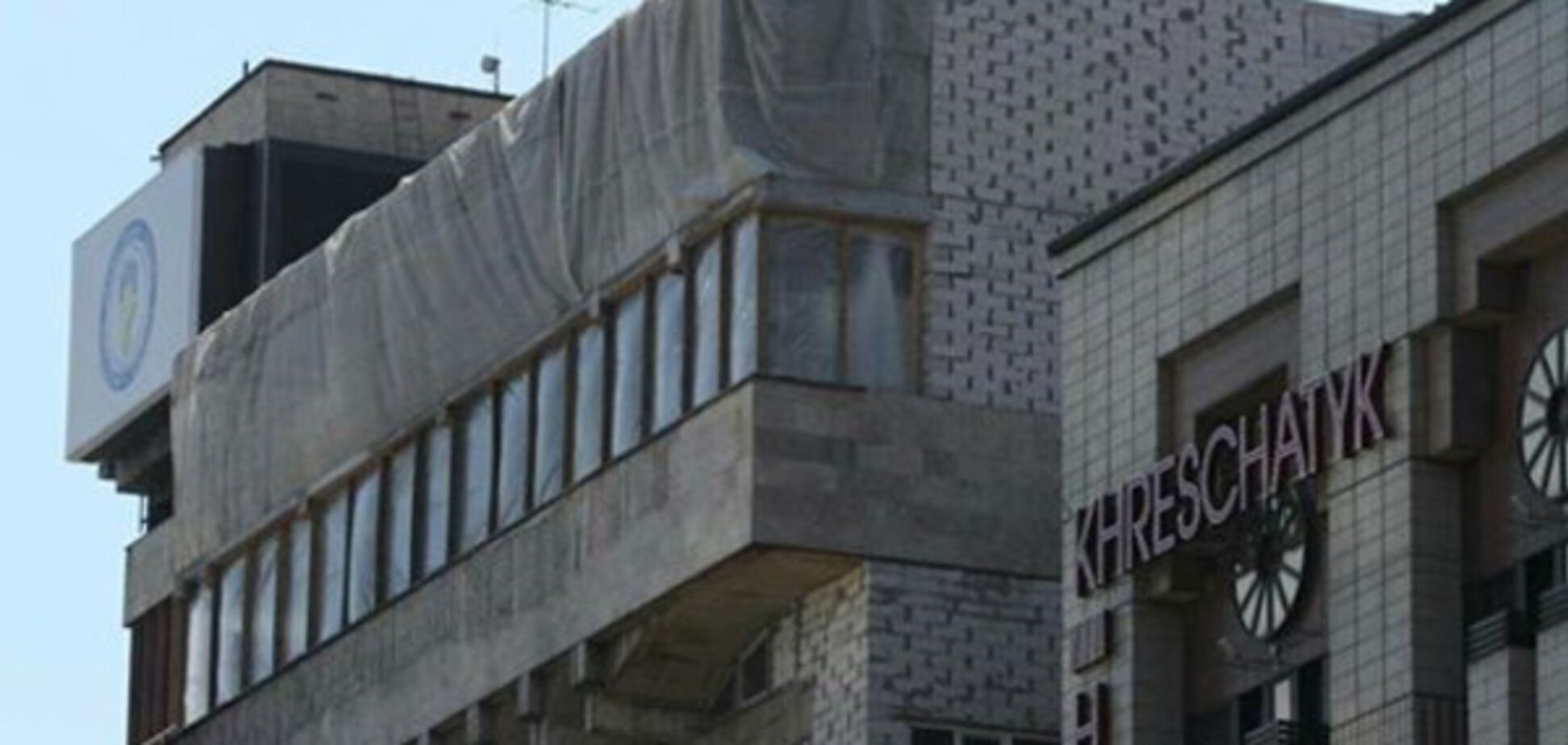 надстройка на Доме профсоюзов