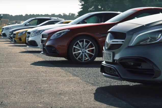 Шесть Mercedes-AMG