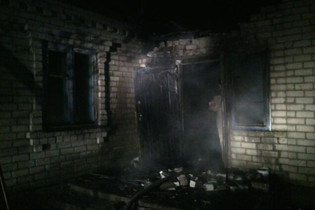 В Запорожской области на пожаре травмировался мужчина