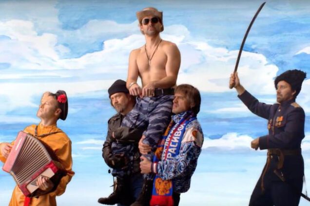 Кадр из клипа на песню \'Патриот\' группы \'Несчастный случай\'