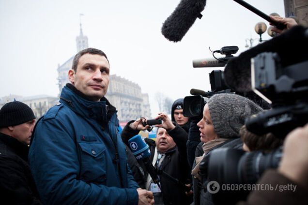 Віталій Кличко на Майдані