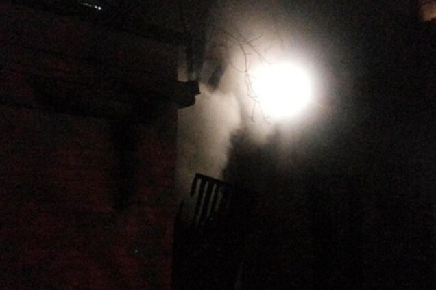 Пожар в Киеве