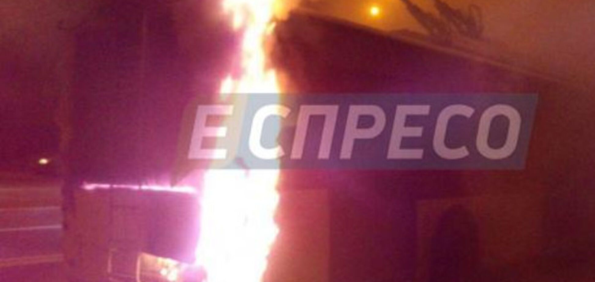 Пожар в Киеве