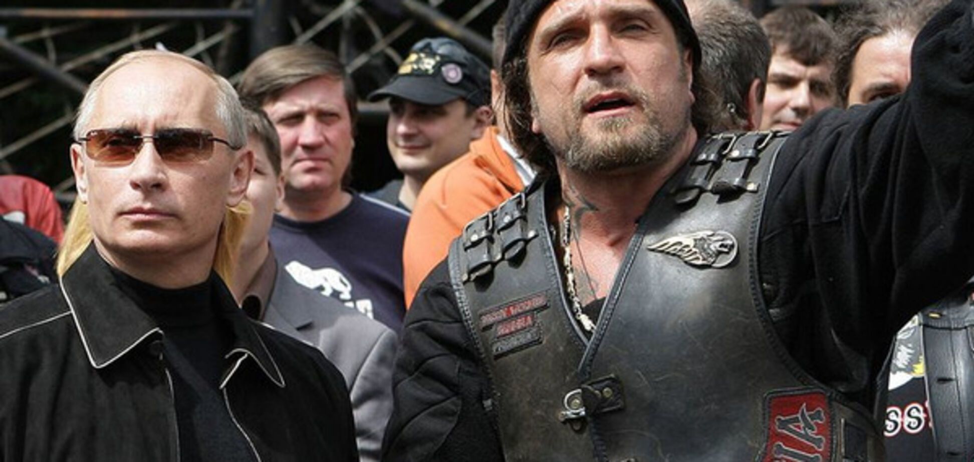 Володимир Путін і Олександр «Хірург» Залдостанов