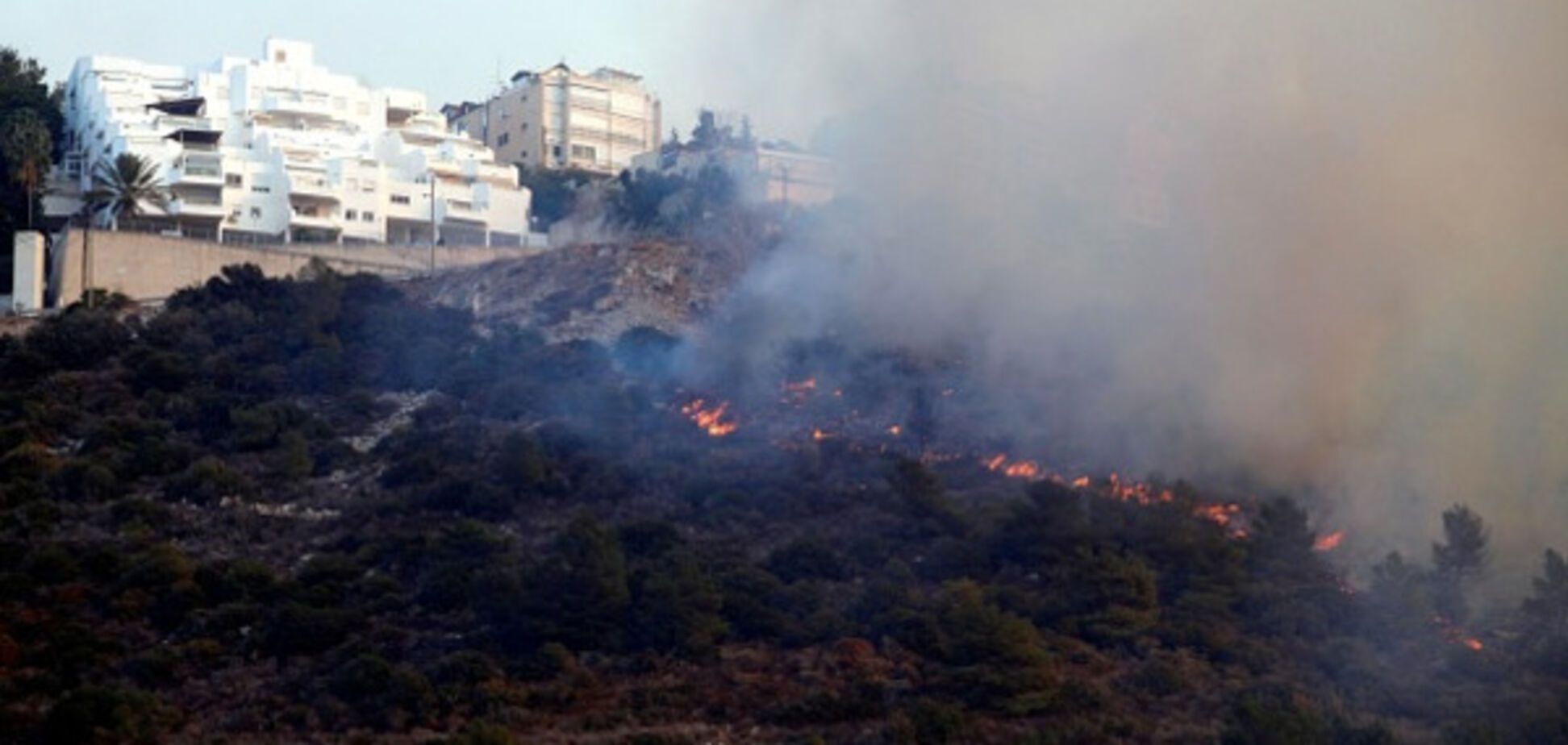 Массовые пожары в Израиле