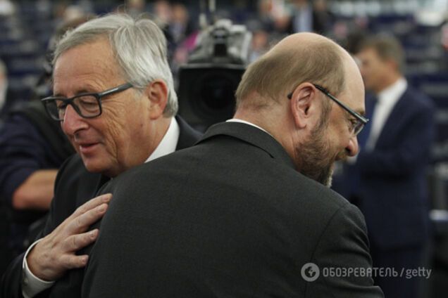 Жан-Клод Юнкер , Мартин Шульц