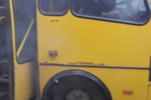 У Львові під час руху загорілася маршрутка