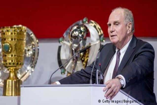 Улі Хенеса знову обрали президентом мюнхенської 'Баварії'