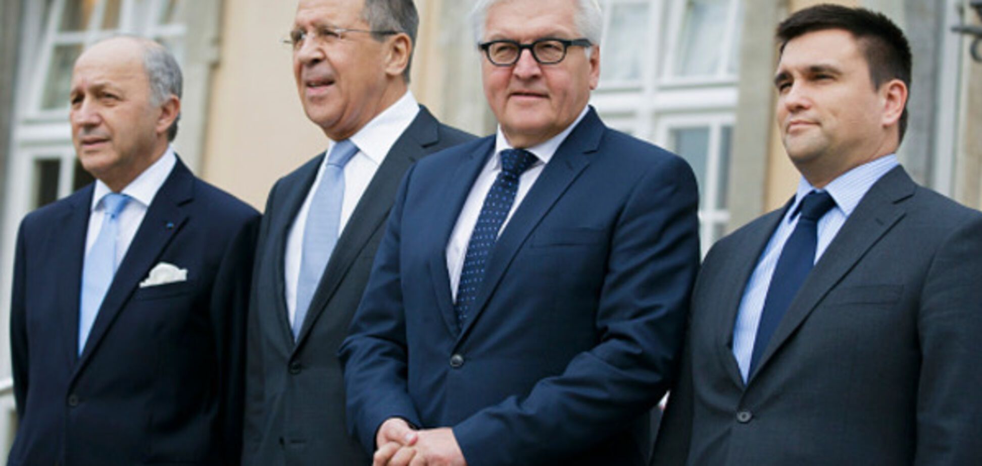 Главы МИД \'нормандской\' четверки