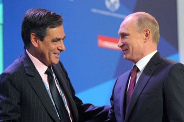 Франсуа Фійон і Володимир Путін