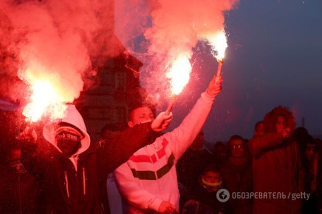 Митинг в Венгрии