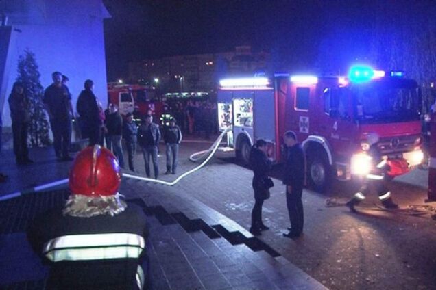 Пожар в ночном клубе Львова