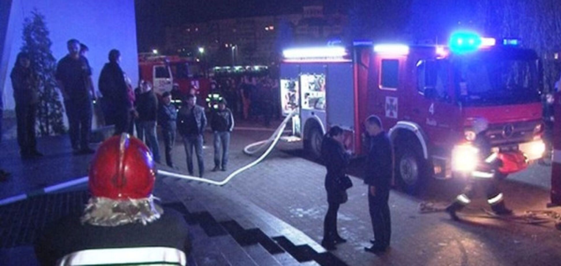 Пожар во Львове