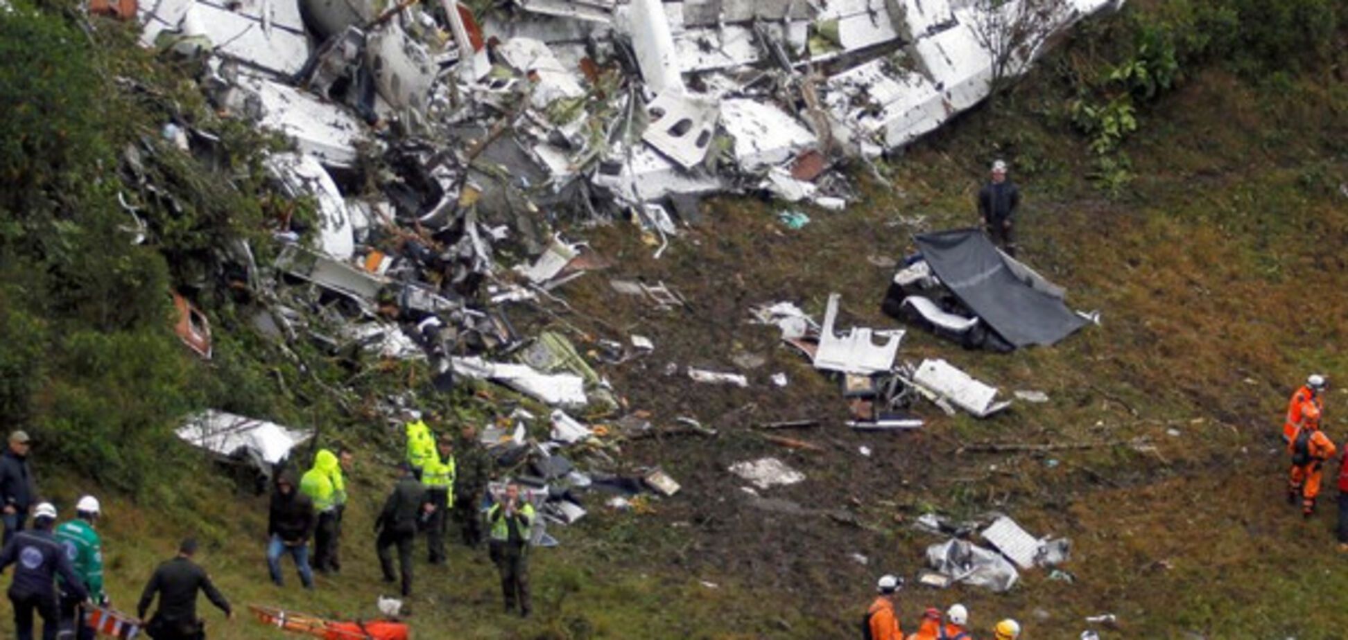 Авиакатастрофа в Колумбии