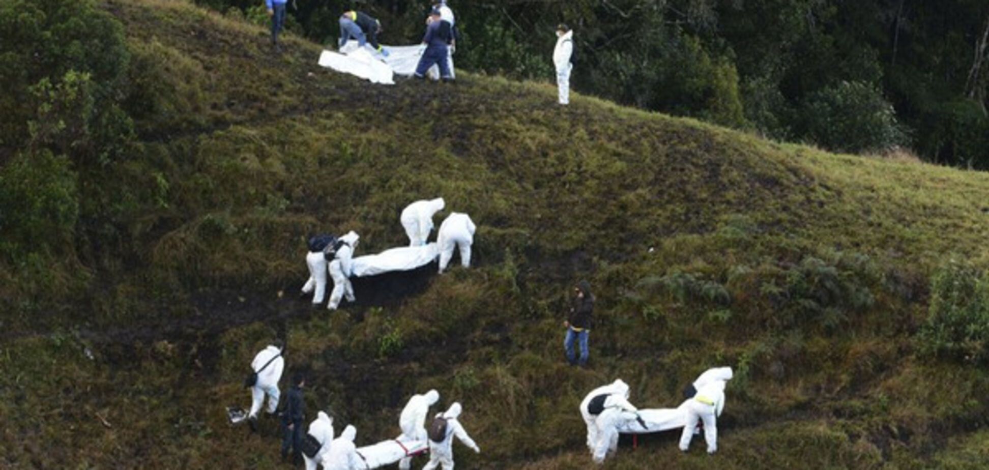 Авіакатастрофа в Колумбії