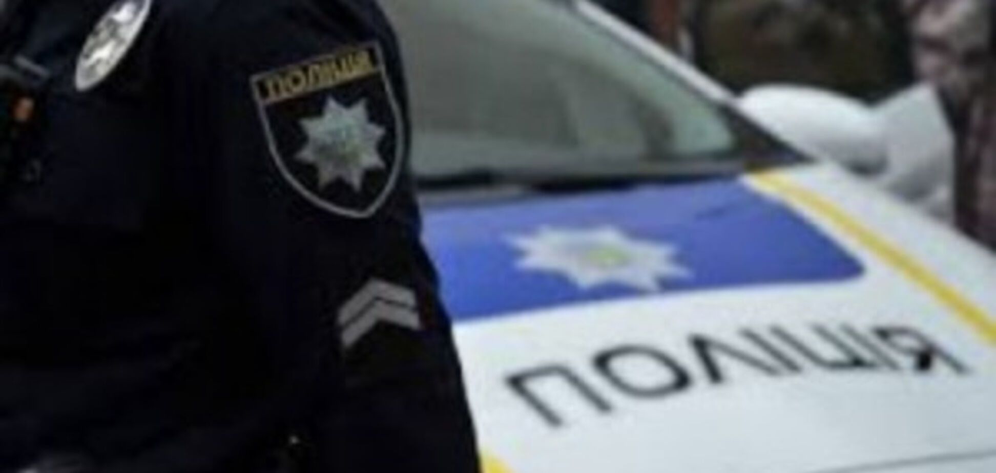 В Запорожье пьяный промышленник оплевал патрульных и повредил полицейское авто