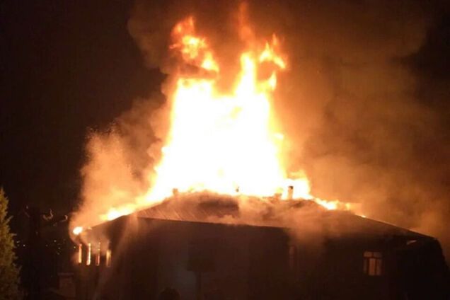 Пожар в Турции