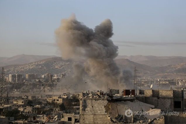 сирия война бомбардировка