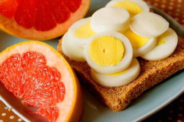 яично-цитрусовая диета