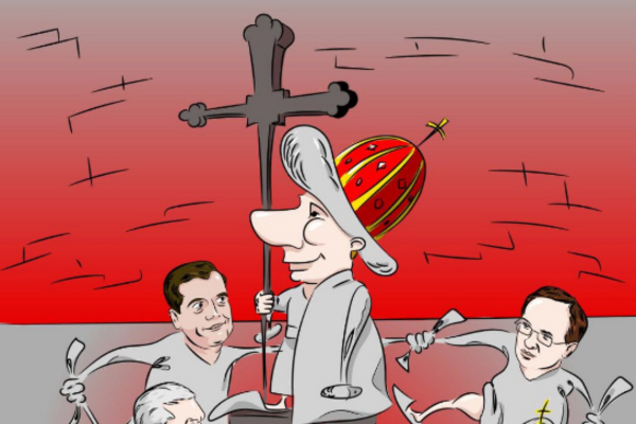 Кремлевская палата: в сети высмеяли московский памятник князю Владимиру