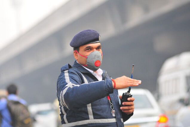 Смог в Дели