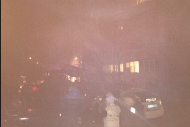 Взрыв во Львове