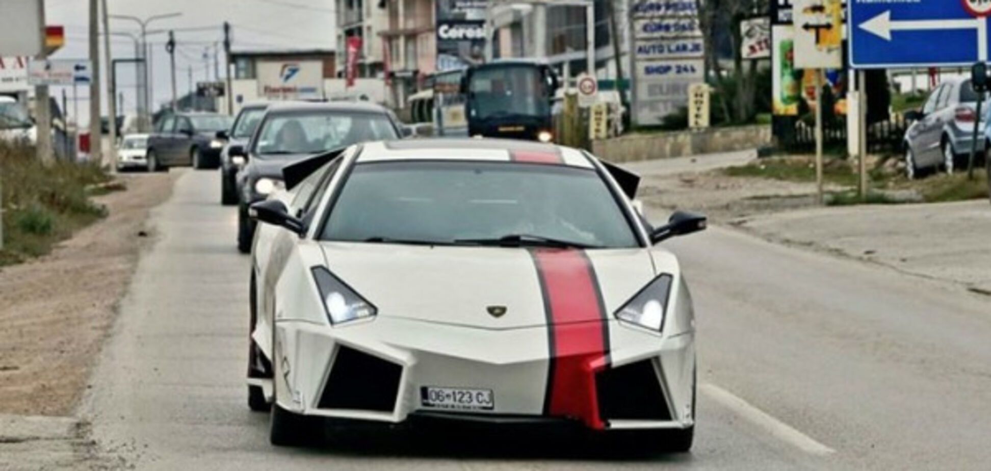 Копия Lamborghini Reventon из Косово