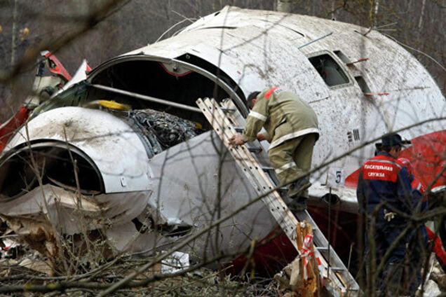 Место крушения Ту-154М